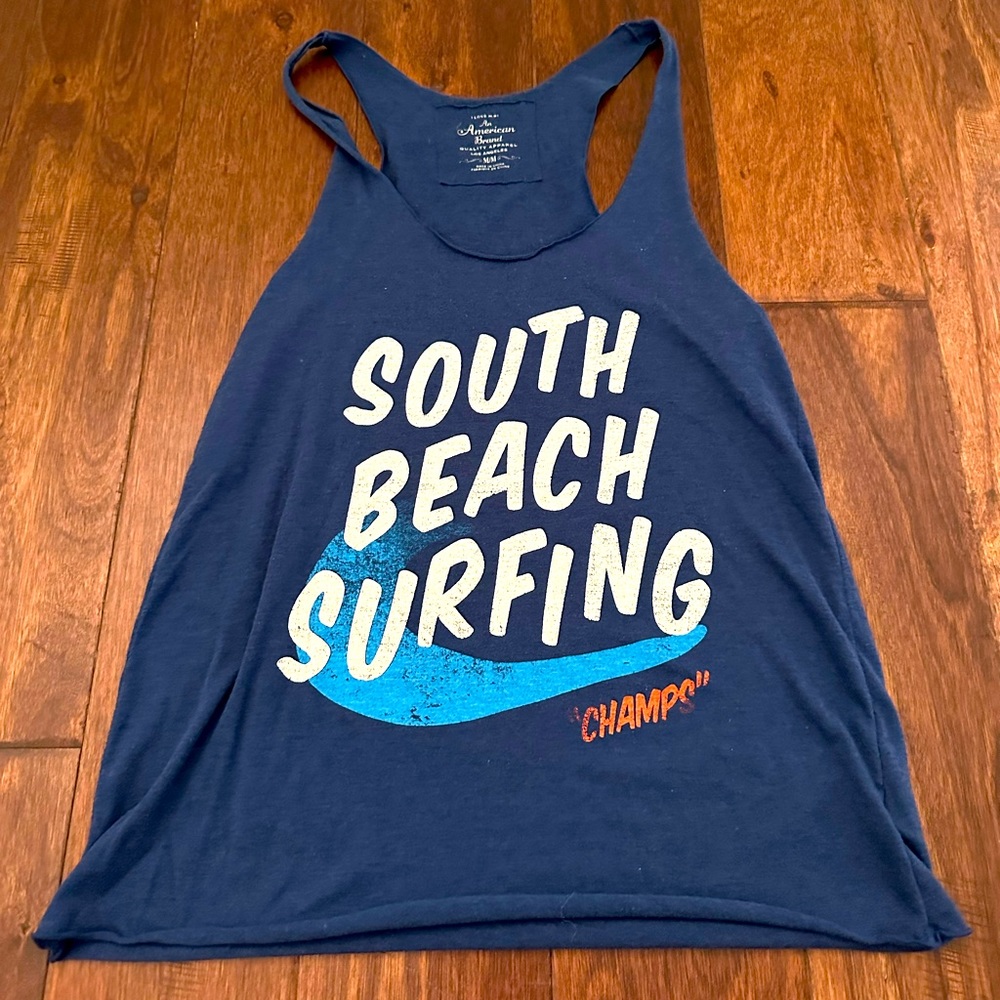 South Beach Surfing Tank Top